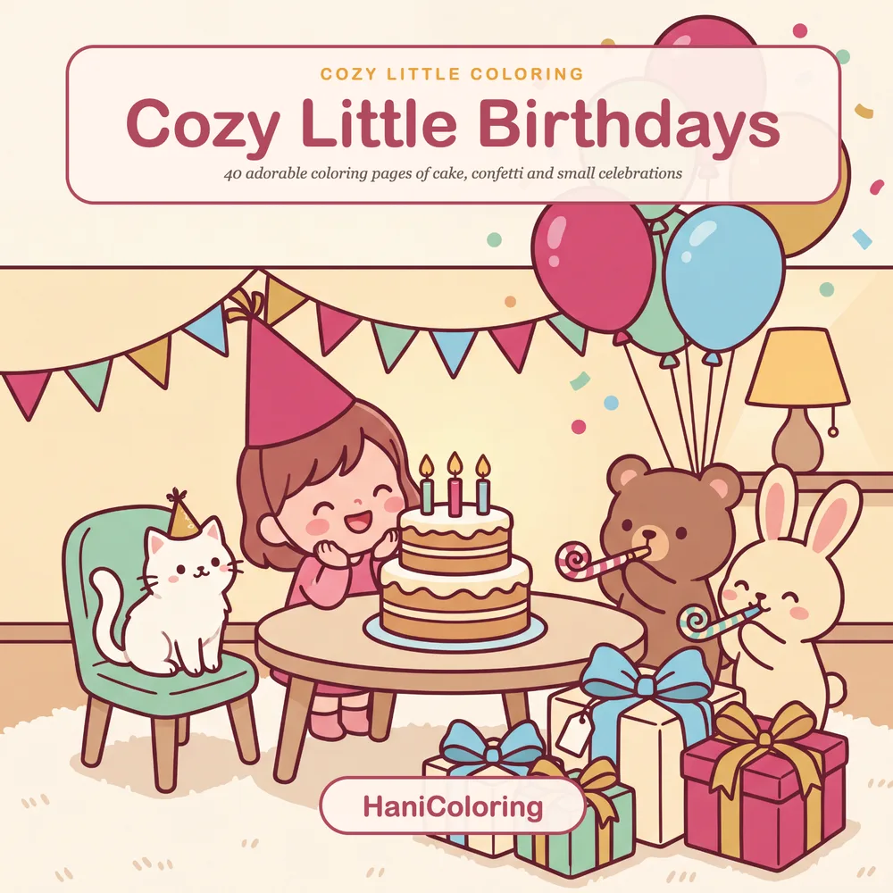 Cover of Cozy Little Birthdays