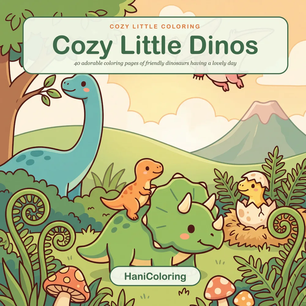 Cover of Cozy Little Dinos