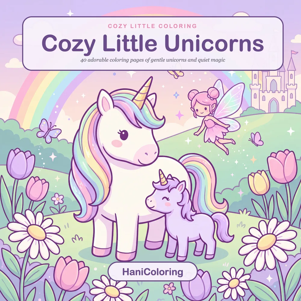 Cover of Cozy Little Unicorns