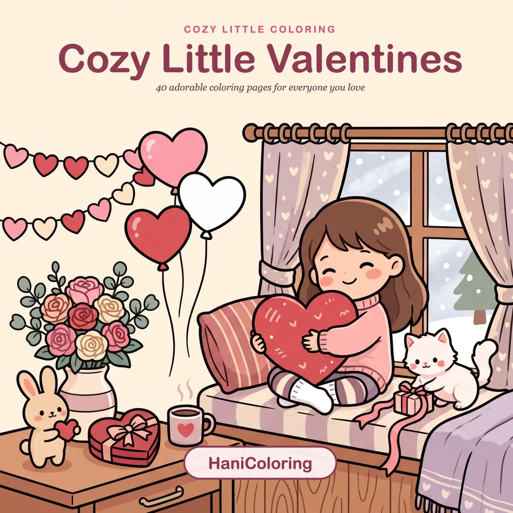 Cover of Cozy Little Valentines